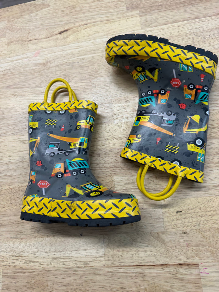 George Rain Boots – 7 | Construction Print