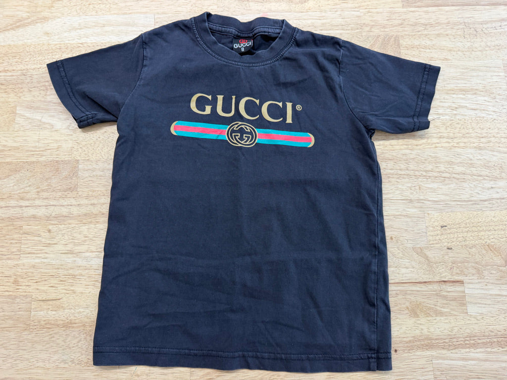 Gucci T-Shirt – 8 | Black with Logo