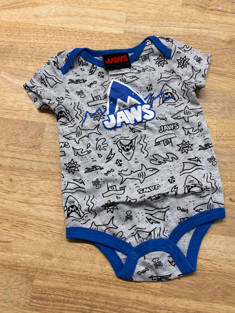 Jaws Bodysuit – Size 0-3M