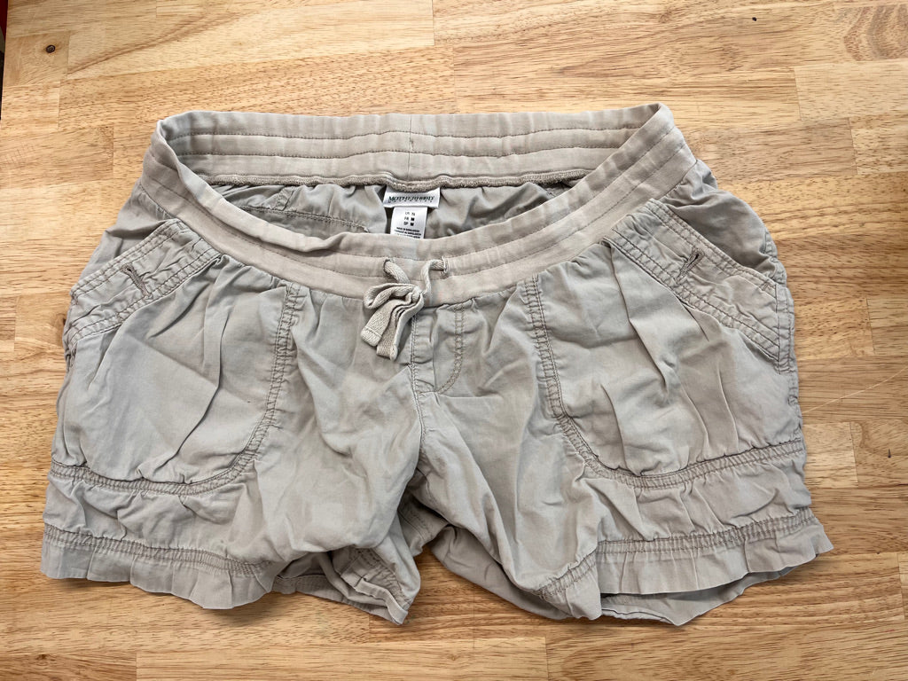 Motherhood Maternity Medium Shorts – Light Brown