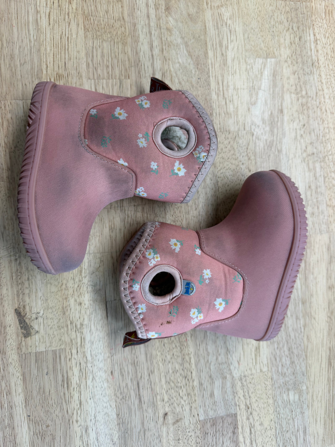 Jan & Jul Toasty Dry Lite Boots – 7 (EU 23) | Peachy Floral | Play