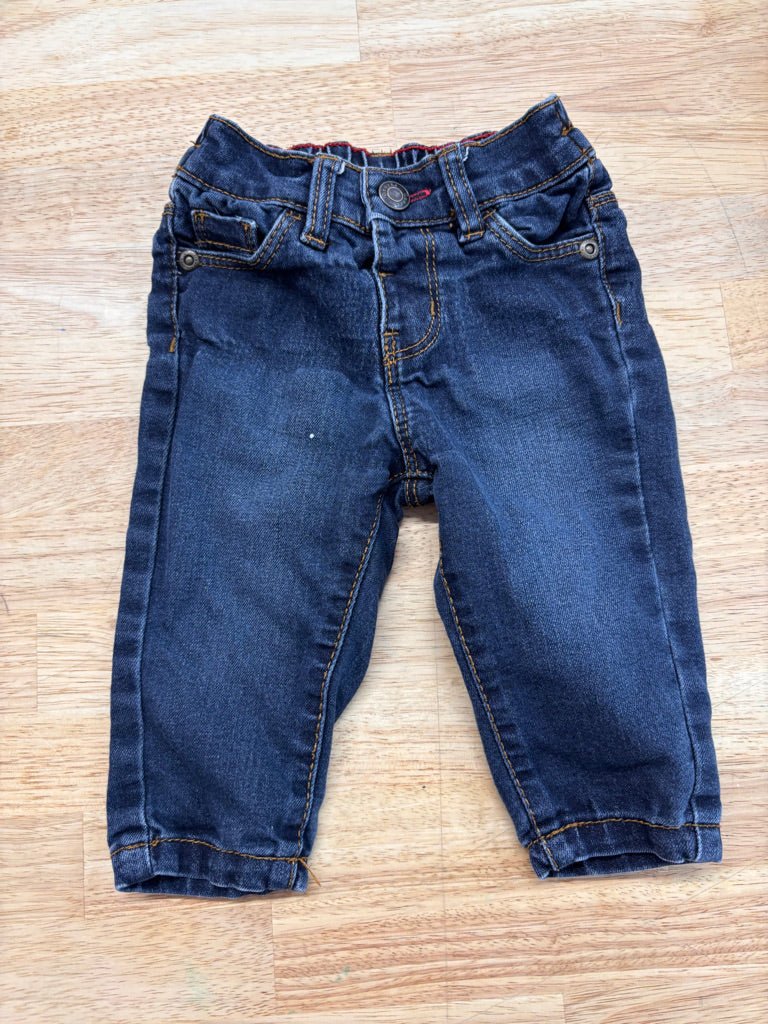 George Denim Jeans – Size 0–3M - Nest and Sprout - Consignment