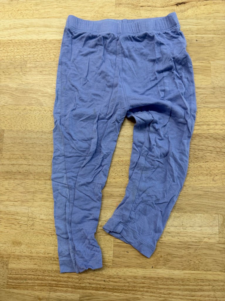 Silkberry Leggings – 18–24M | Periwinkle Bamboo play - Nest and Sprout - Consignment