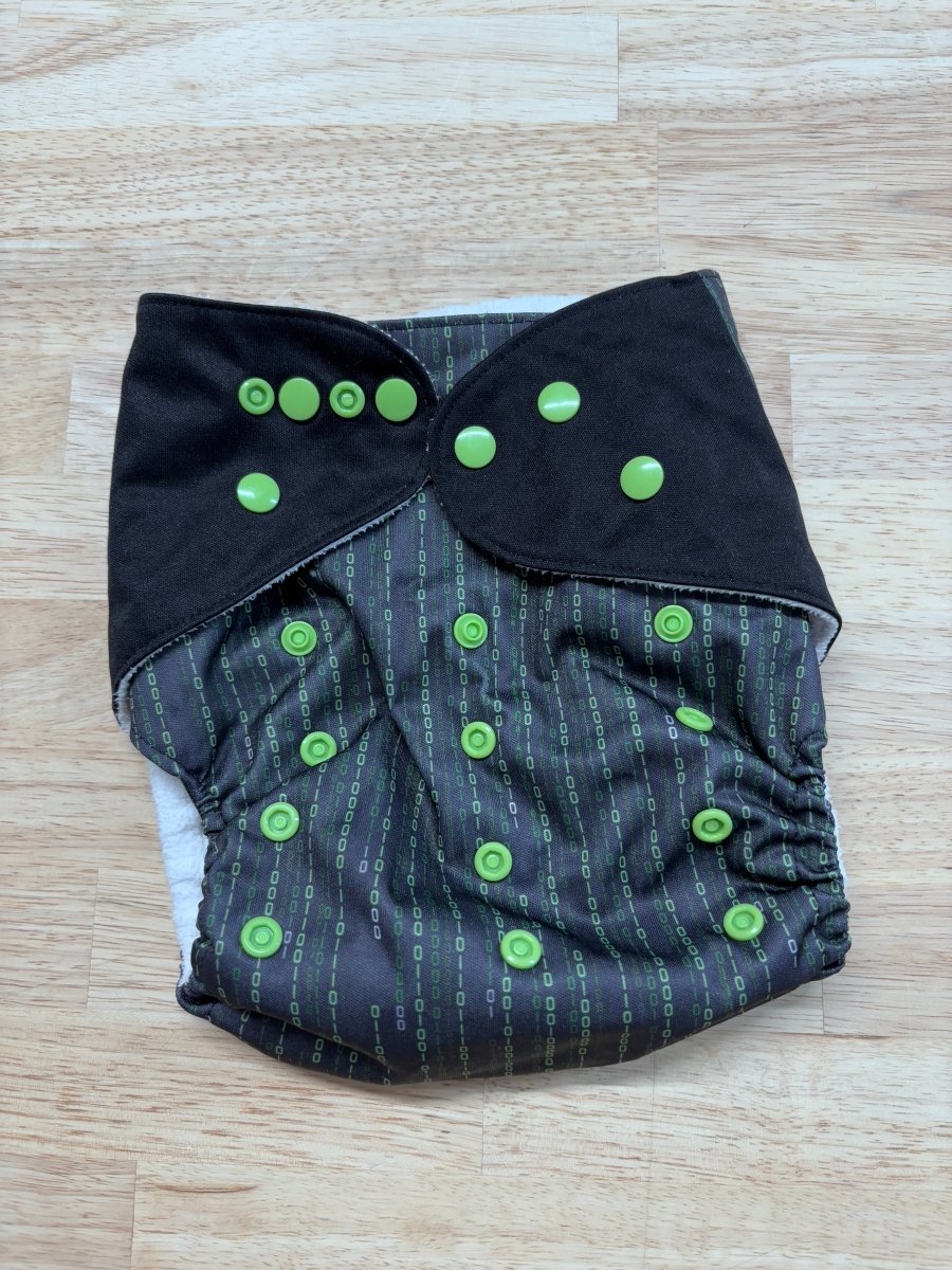 Nerdy Mommas Big Kid Pocket Diaper | Lightly Used - Nest and Sprout - Cloth Diaper Podcast