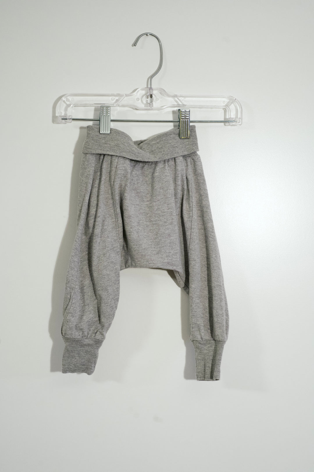 Mini Mioche Grey Harlem Pants, 6-12 Months