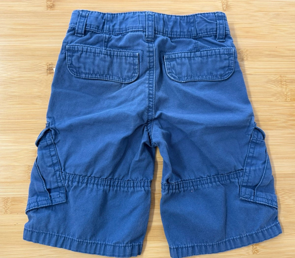 OshKosh Cargo Shorts – 4 | Blue Boy Fit - Nest and Sprout-Consignment
