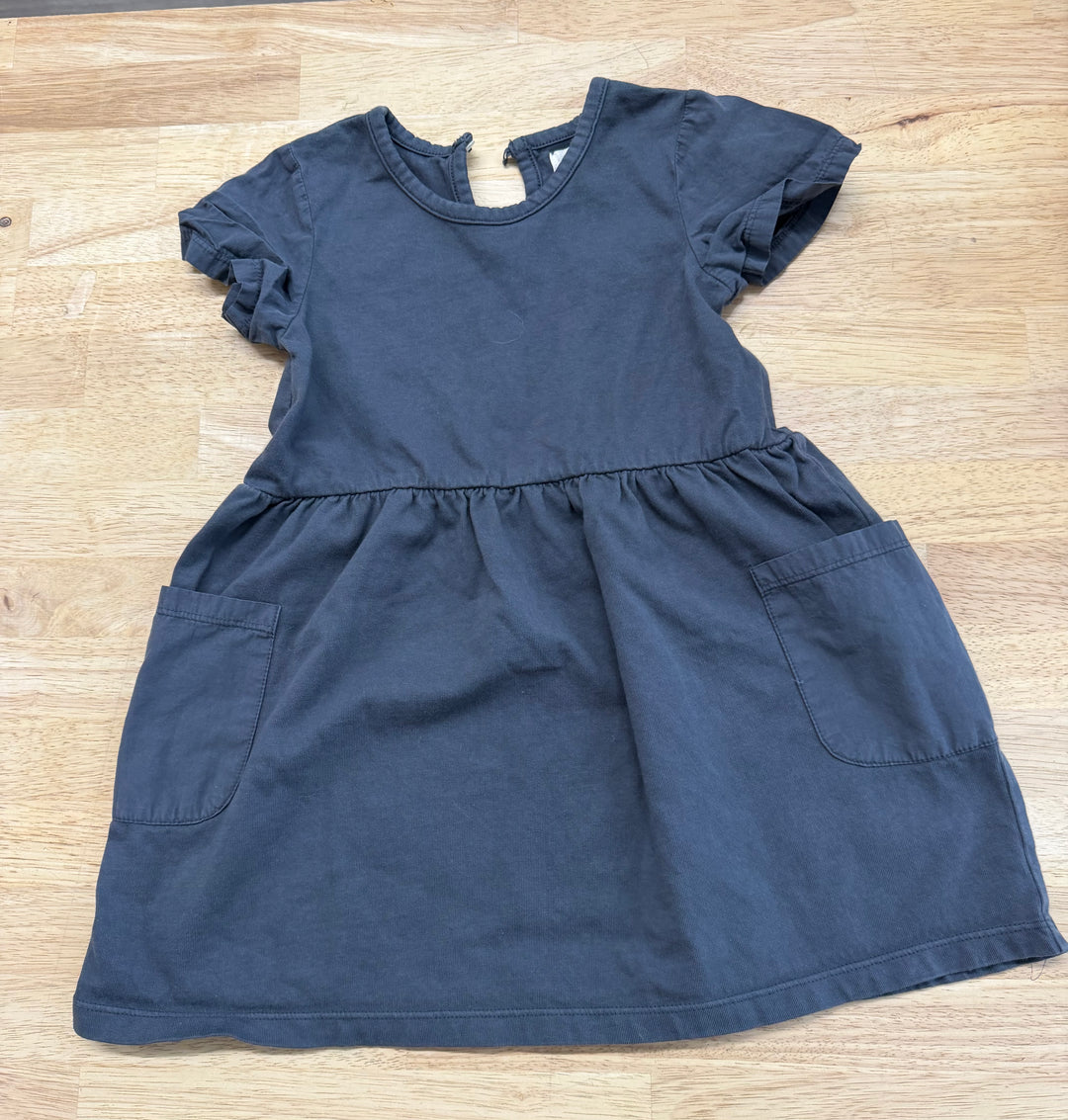 Pehr Charcoal Dress – 2T | Pockets