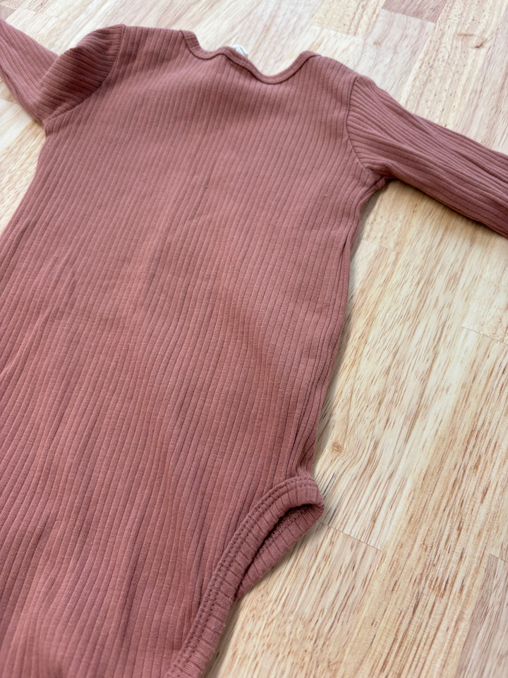 Quincy Mae Ribbed Bodysuit, 6-12 Months