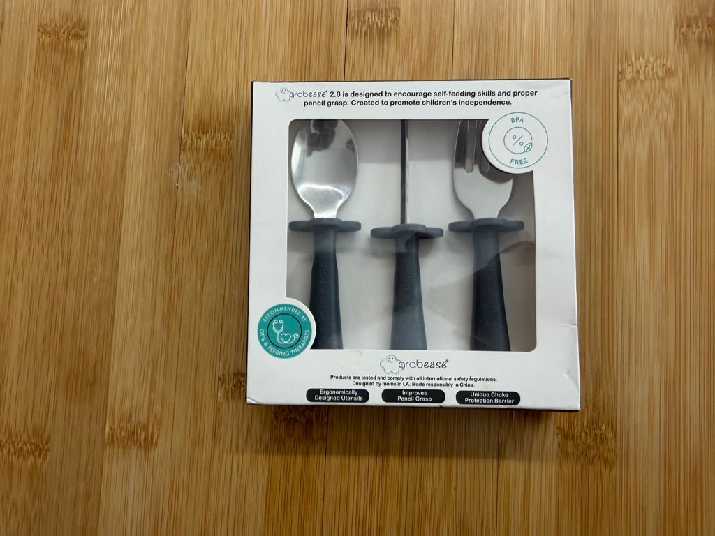 Grabease 2.0 Easy Feeding Set – One Size | Navy | NWT - Nest and Sprout - Consignment