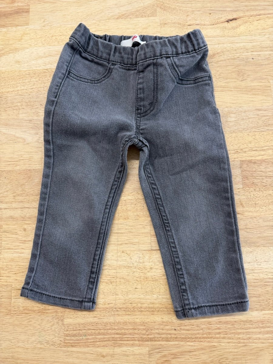 Levi's Pull - On Jegging Jeans – 12M | Grey - Nest and Sprout - Consignment