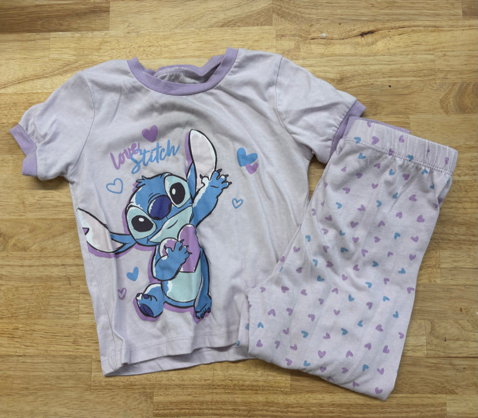 Disney Stitch Sleep Set 5Y – Lilac Purple