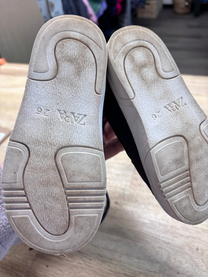 Zara Charcoal Lace-Up Shoes – EU26