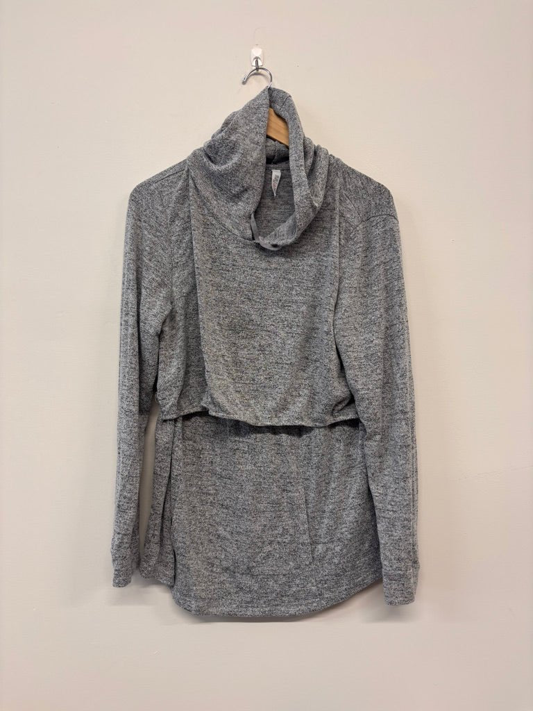 Latched Mama Hoodie – Size 1X Heathered Grey - Nest and Sprout - Consignment