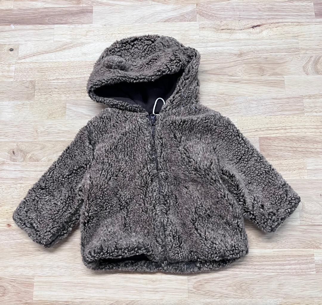 Joe Fresh Sherpa Jacket, Size 6-12 Months