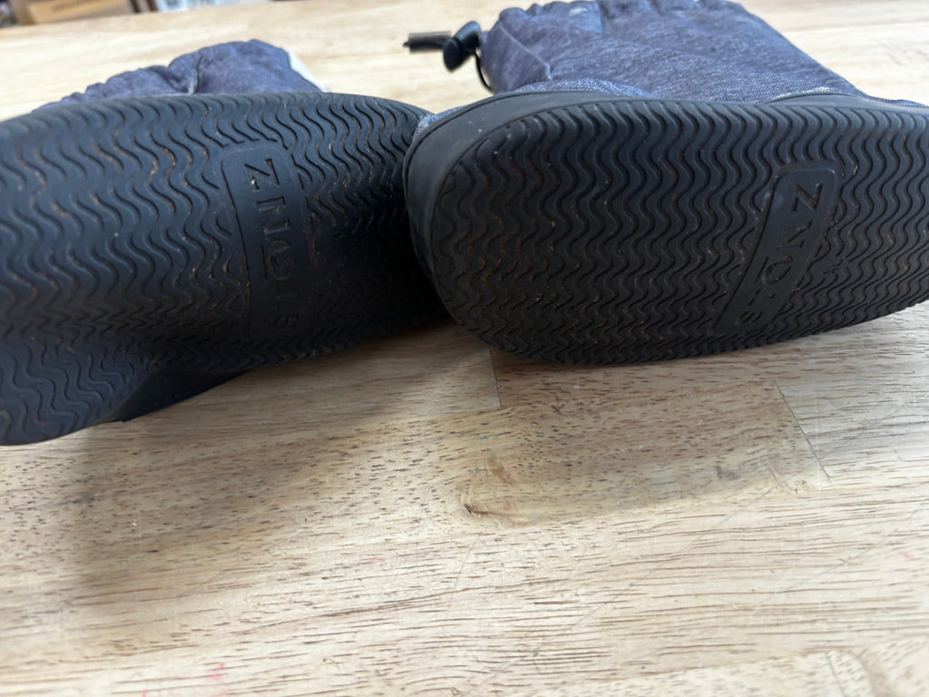 Stonz Booties Dark Grey Rubber Sole | Size XL