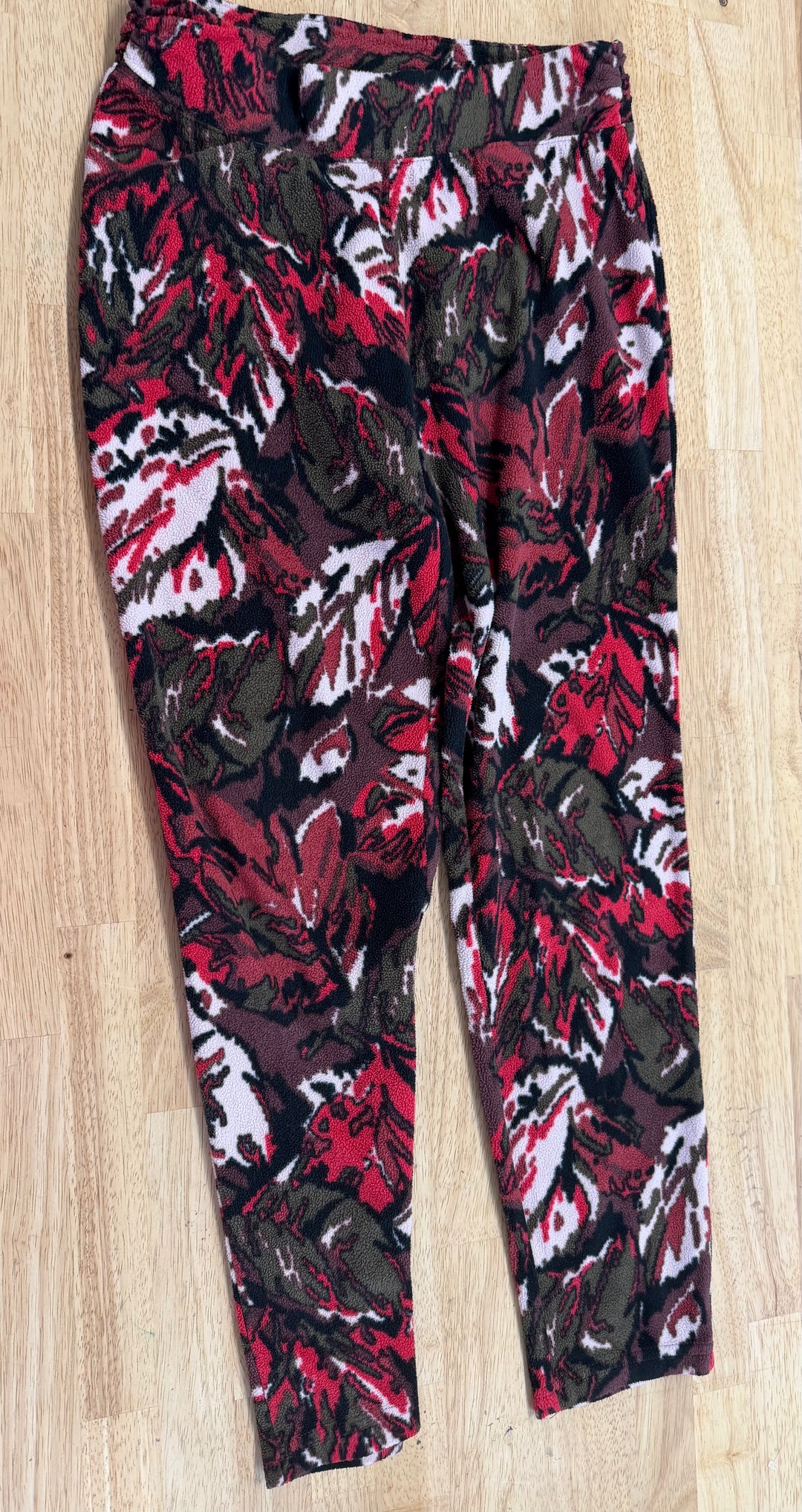 Columbia Fleece Base Layer Pants – 10/12 | Reddish Burgundy