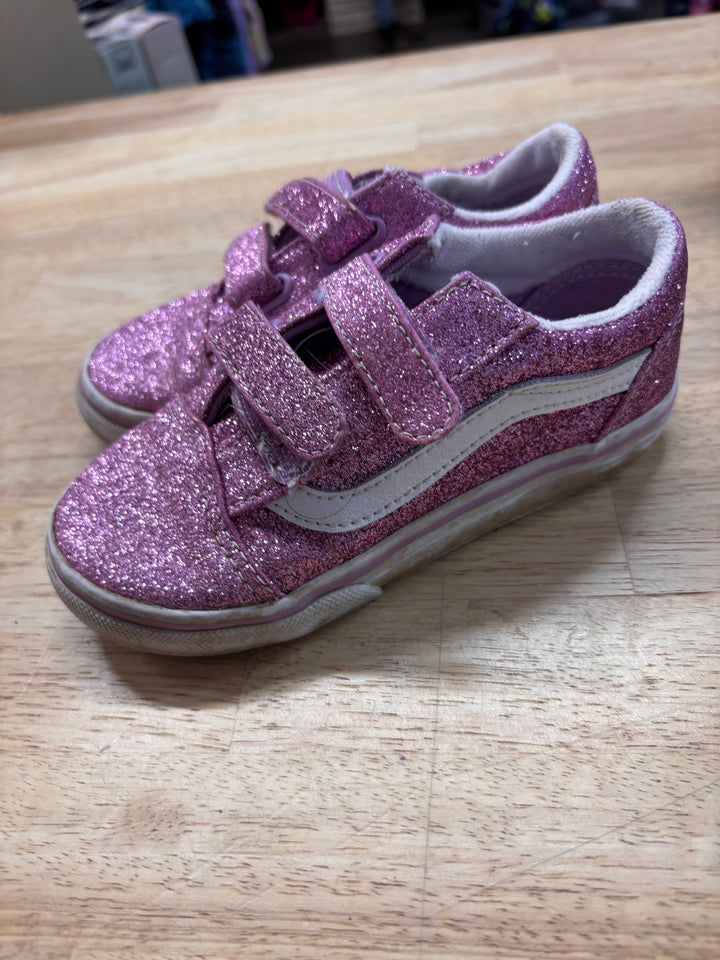 Vans Glitter Sneakers Size 10 – Pink