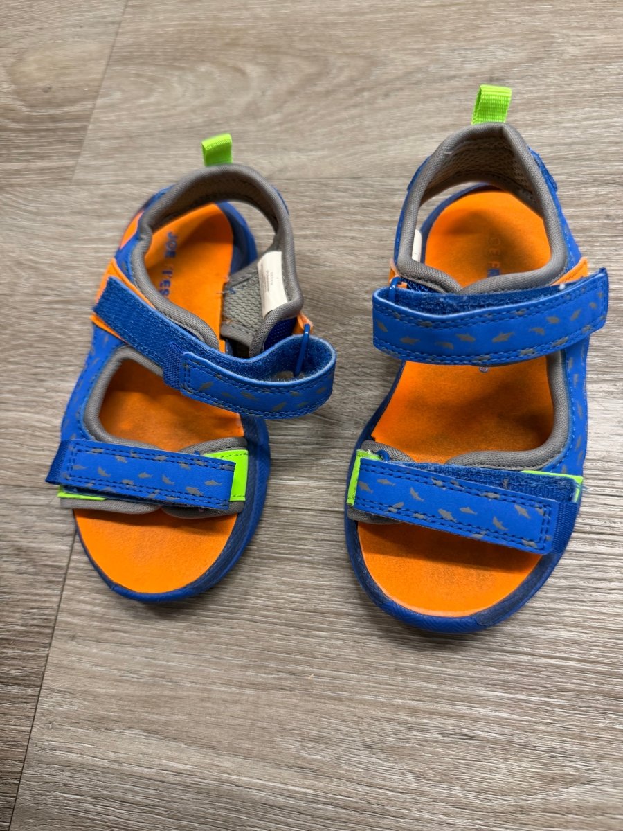 Joe Fresh Sandals – Size 8 | Blue & Orange - Nest and Sprout - Consignment