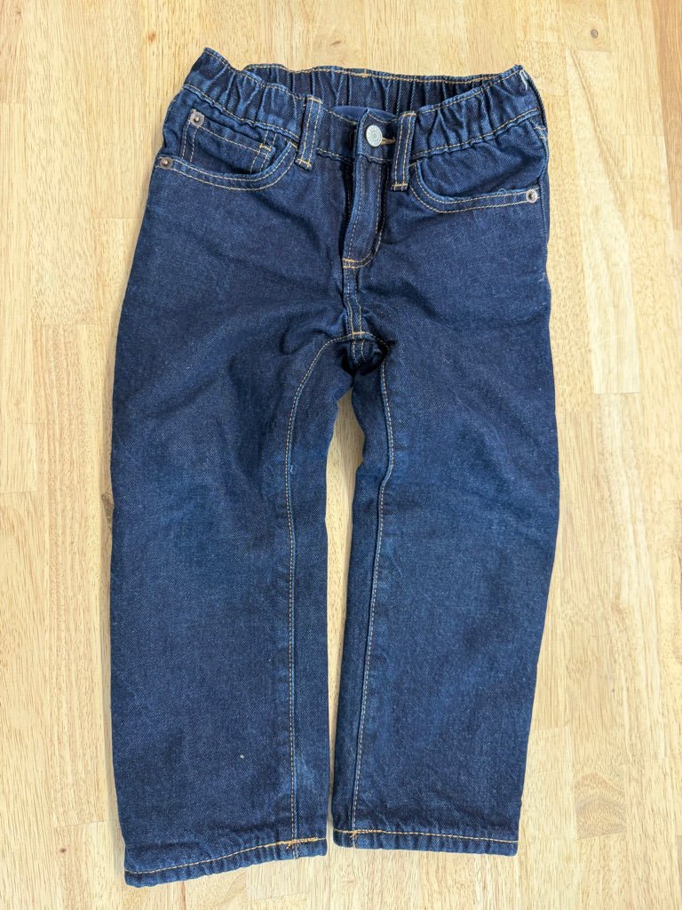Gap Dark Wash Fleece-Lined Jeans – 4 - Nest and Sprout-Consignment