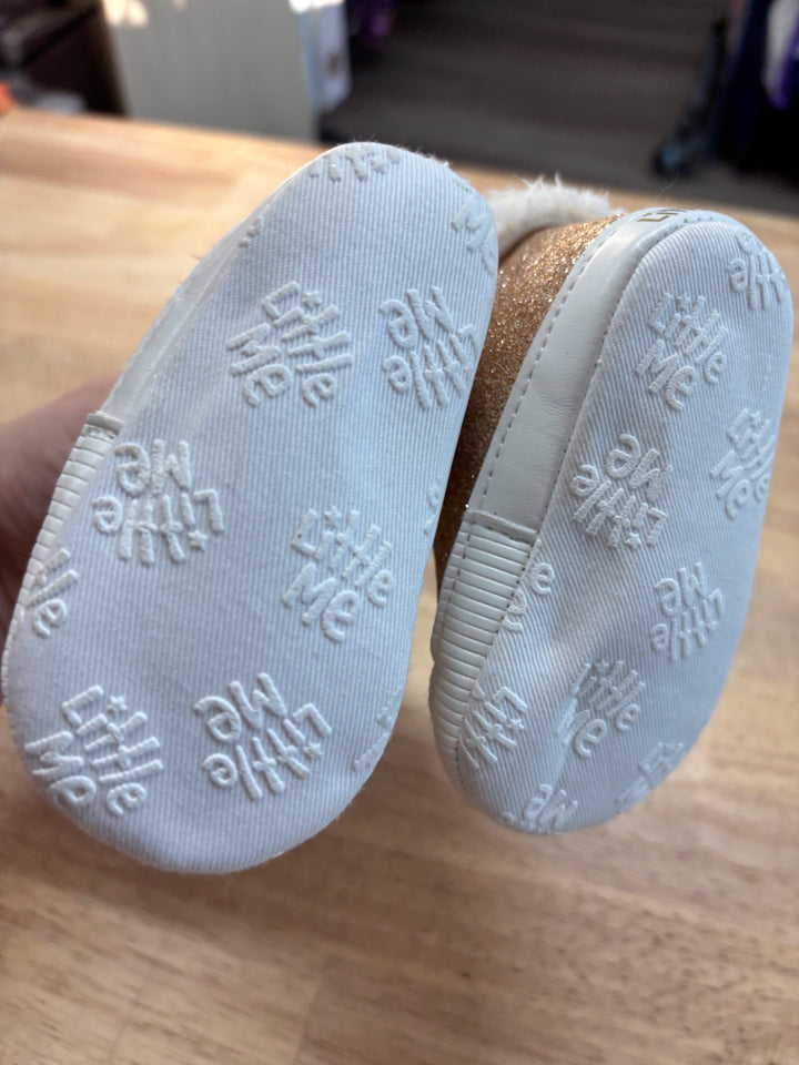 Little Me Glitter Soft Sole Sneakers Size 2