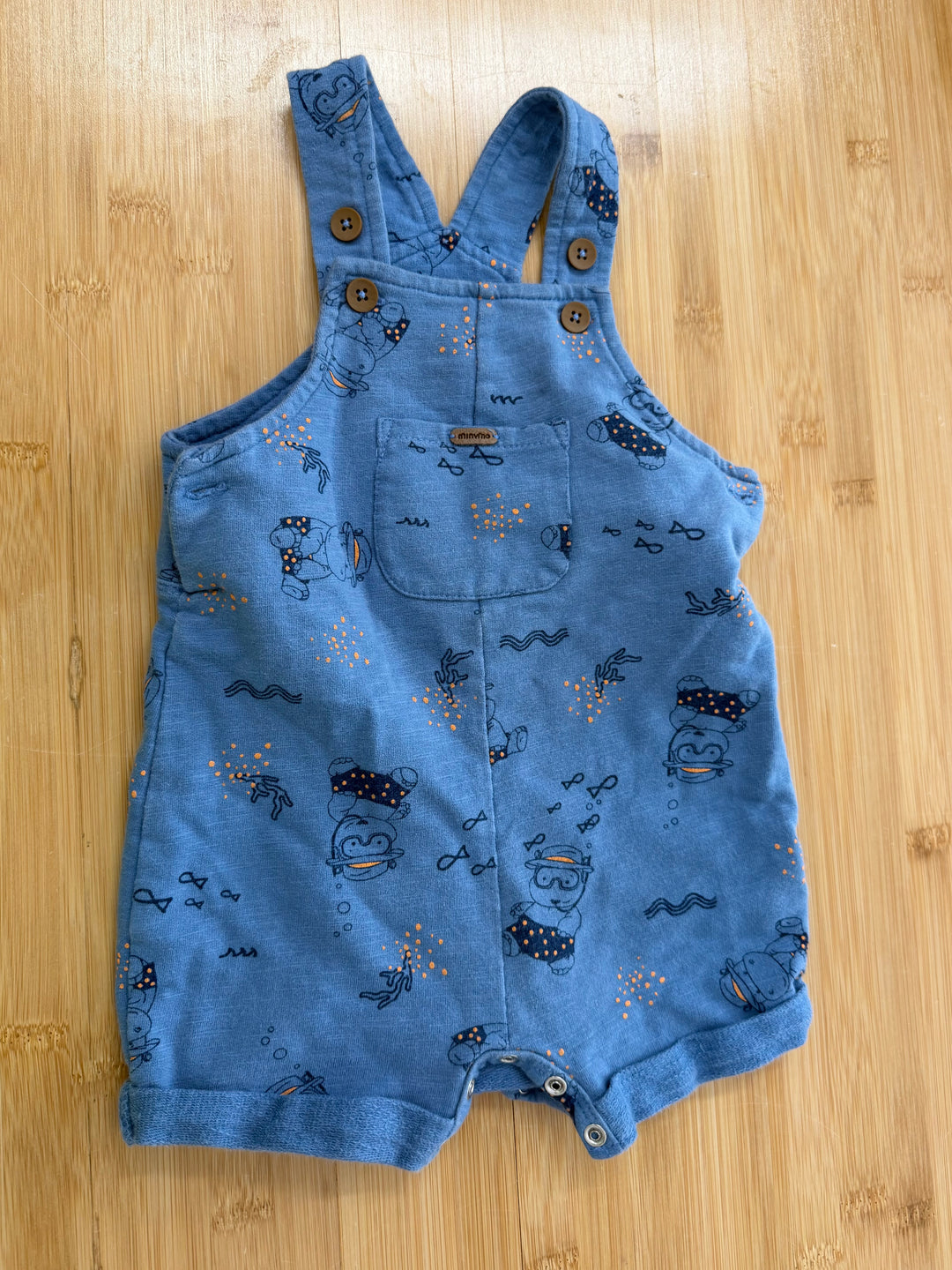 Minymo Scuba Short Overalls – 9M