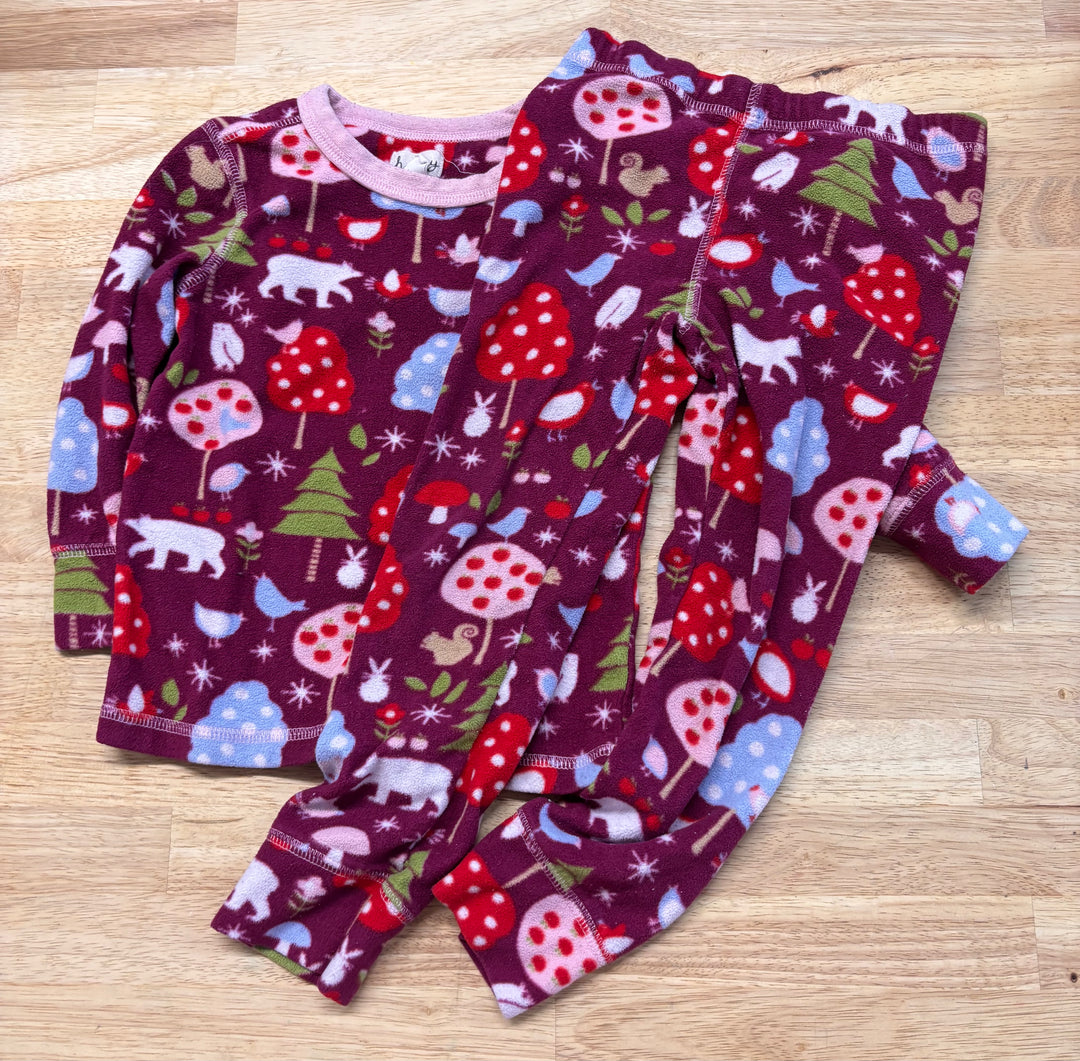 Hatley Fleece Set – Size 2T Christmas Print | PLAY