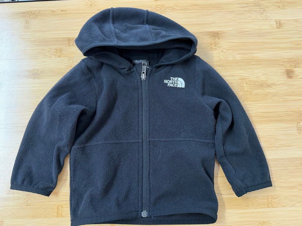 The North Face Fleece Jacket – 12–18M | Hooded Lightweight