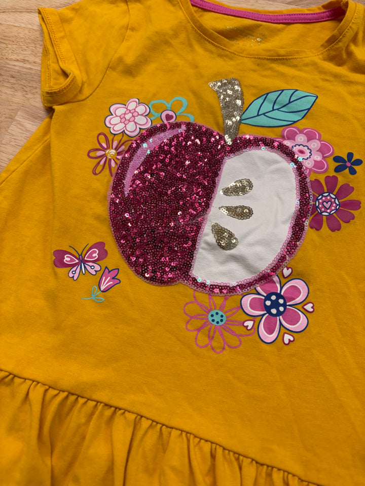 Cynthia Rowley Sequined Apple Top – Size 7/8