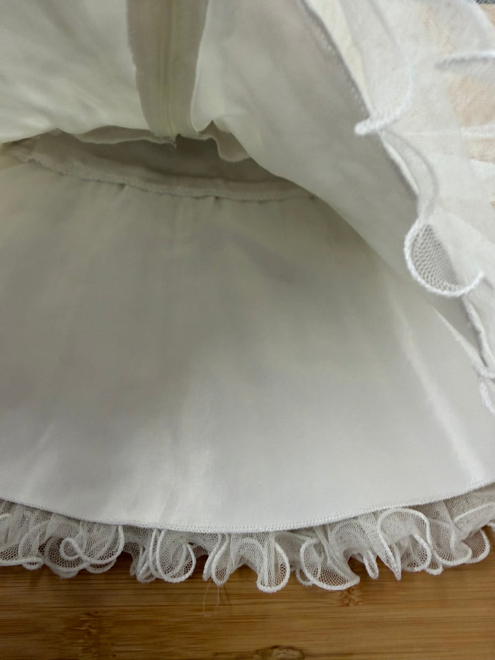 American Princess Special Occasion Dress – 3M | Sequin Top White Glitter Skirt