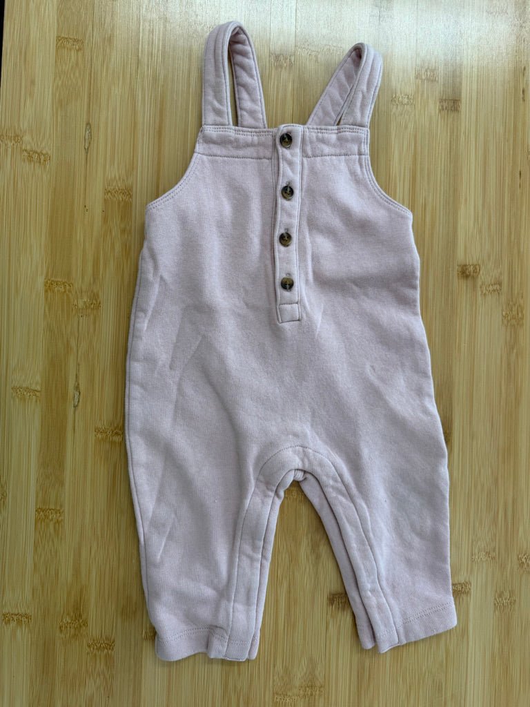 Old Navy Overalls – 6–12M | Pink - Nest and Sprout-Consignment