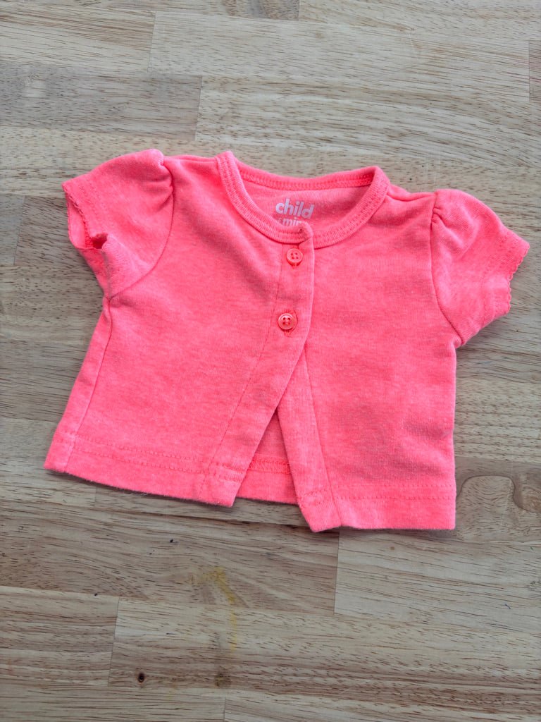 Carters Child of Mine Cardigan – Size 0–3 Months - Nest and Sprout - Consignment