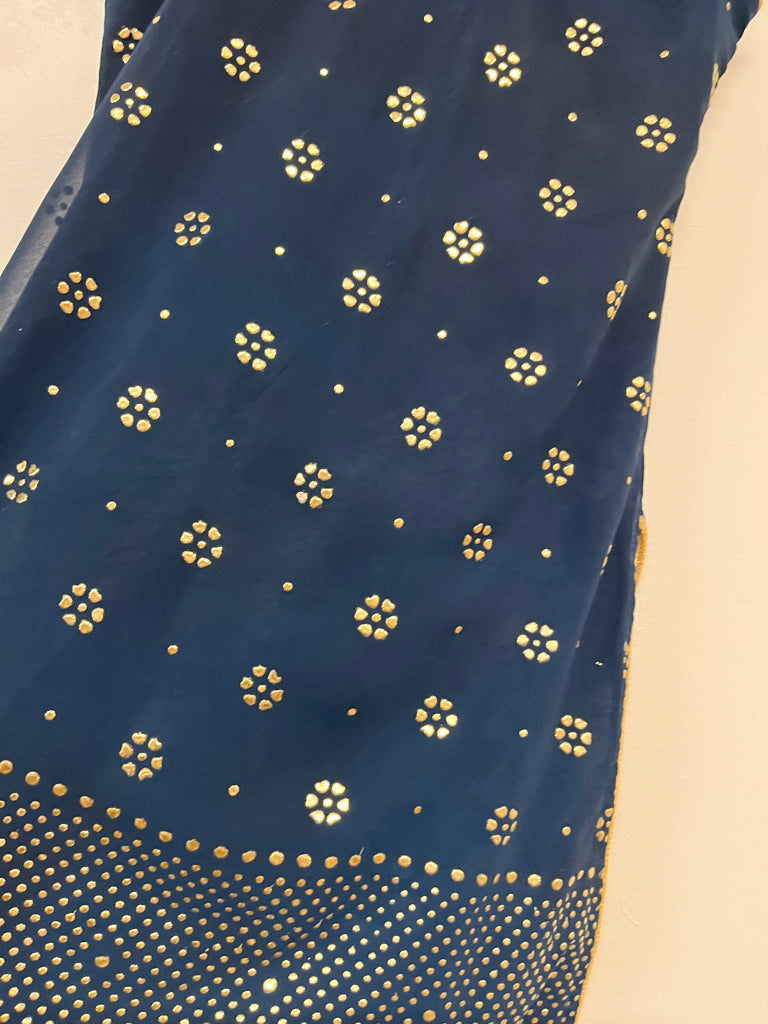 Unknown – Navy Tunic with Gold Accents