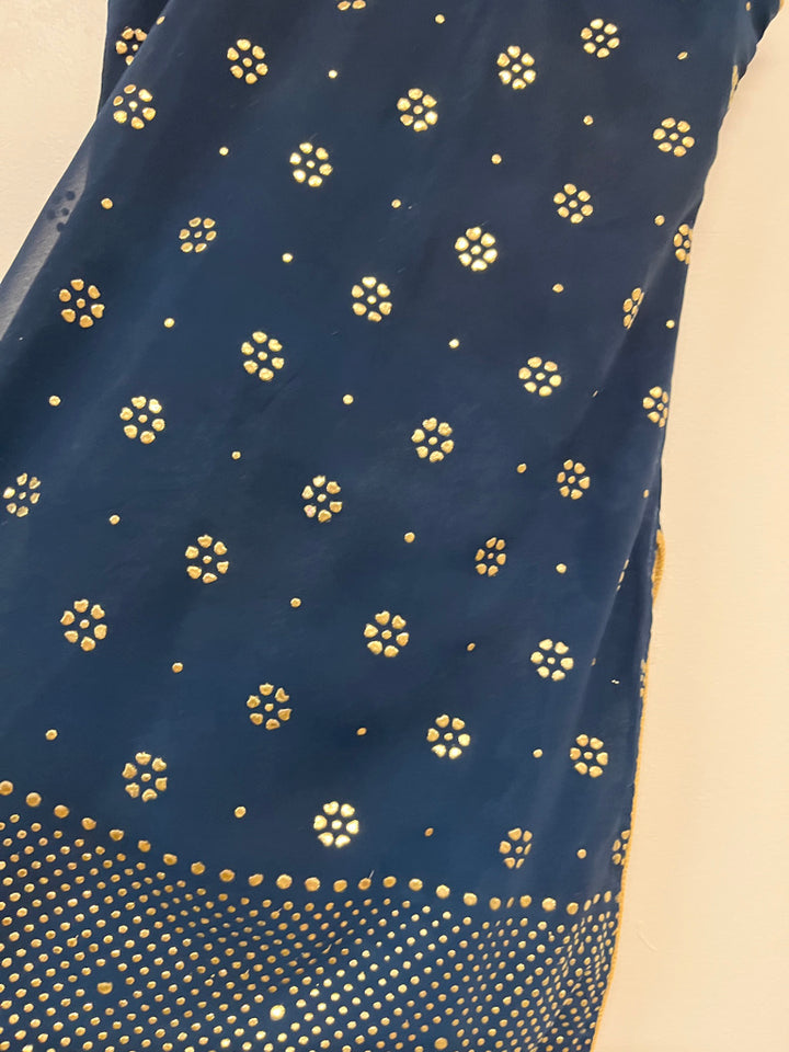 Unknown – Navy Tunic with Gold Accents