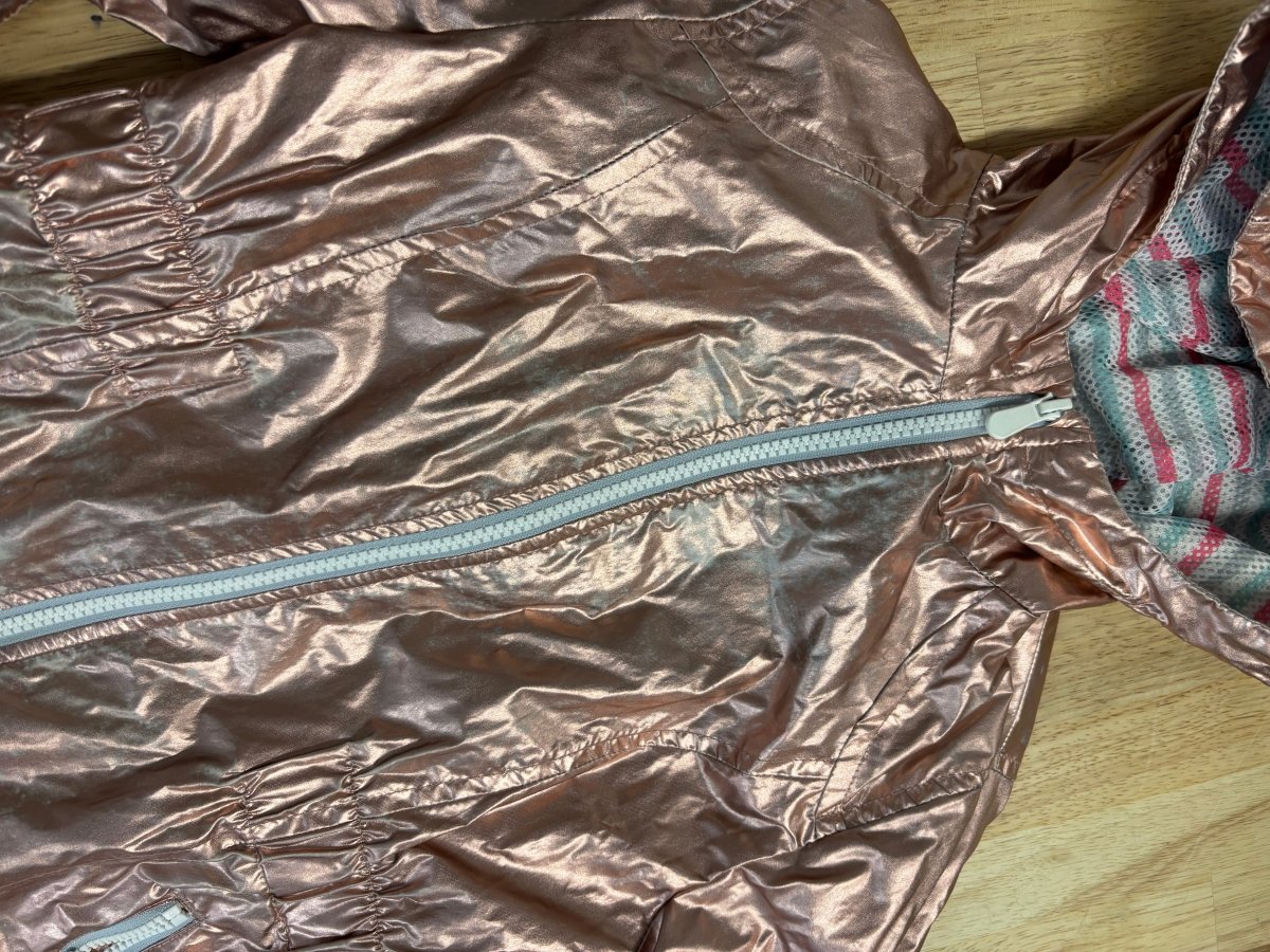 FOG Size 12 Jacket, Metallic Rose Gold - Nest and Sprout - Consignment