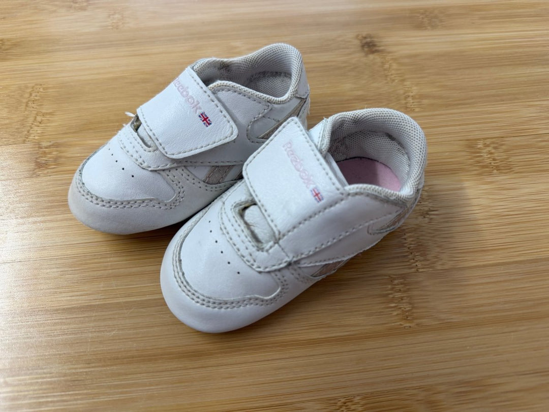 Reebok Crib Shoes – 3 | Light Pink Insoles - Nest and Sprout-Consignment