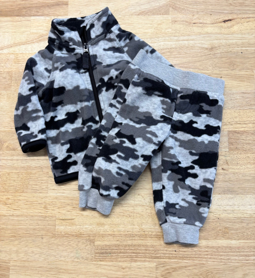 George Two-Piece Cap Set – 3-6M