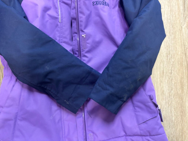 XMTN Purple Camo Two-Piece Snowsuit | Size 7 - Nest and Sprout-Consignment