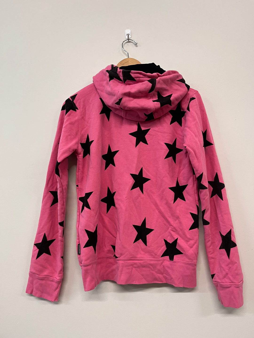Nununu 12–14 Pink Star Zip Hoodie Play