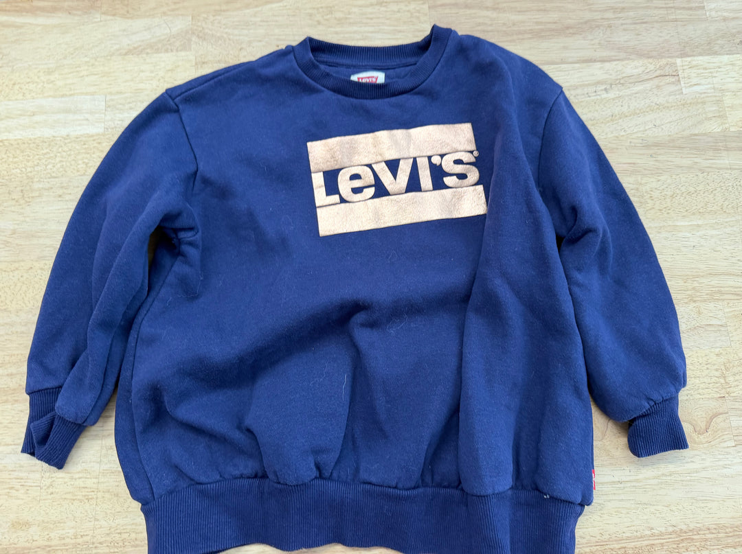 Levi's Sweatshirt – 6 | Rose Gold and Navy