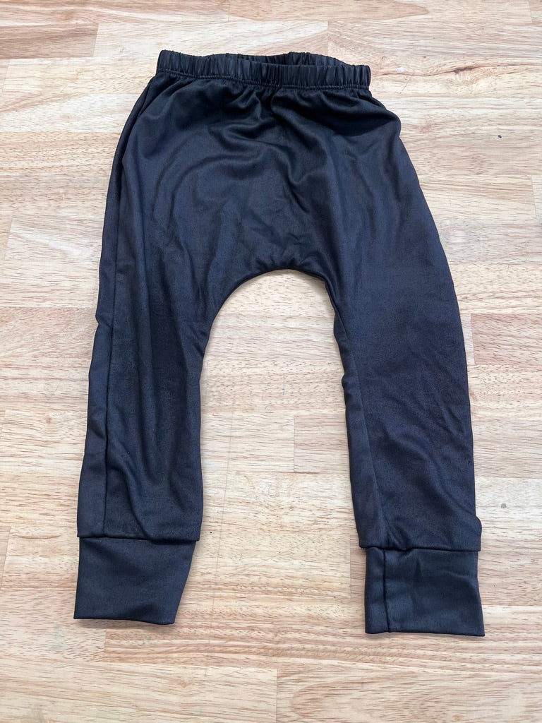 Posh & Cozy 18–24M Faux Leather Harem Leggings