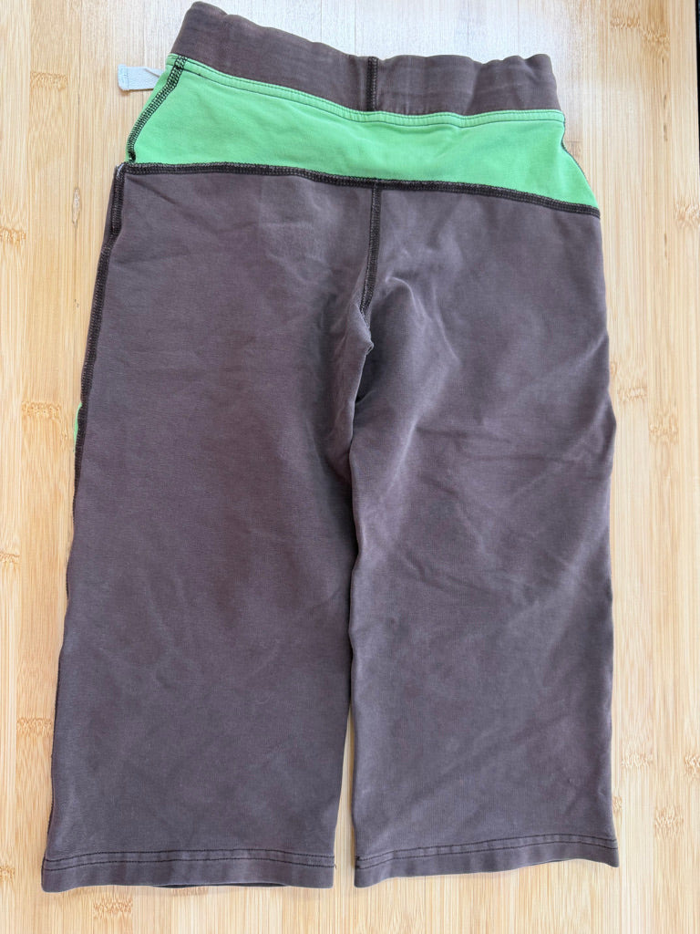 Peekaboo Beans Drawstring Pants – 4 | Brown & Green | Play
