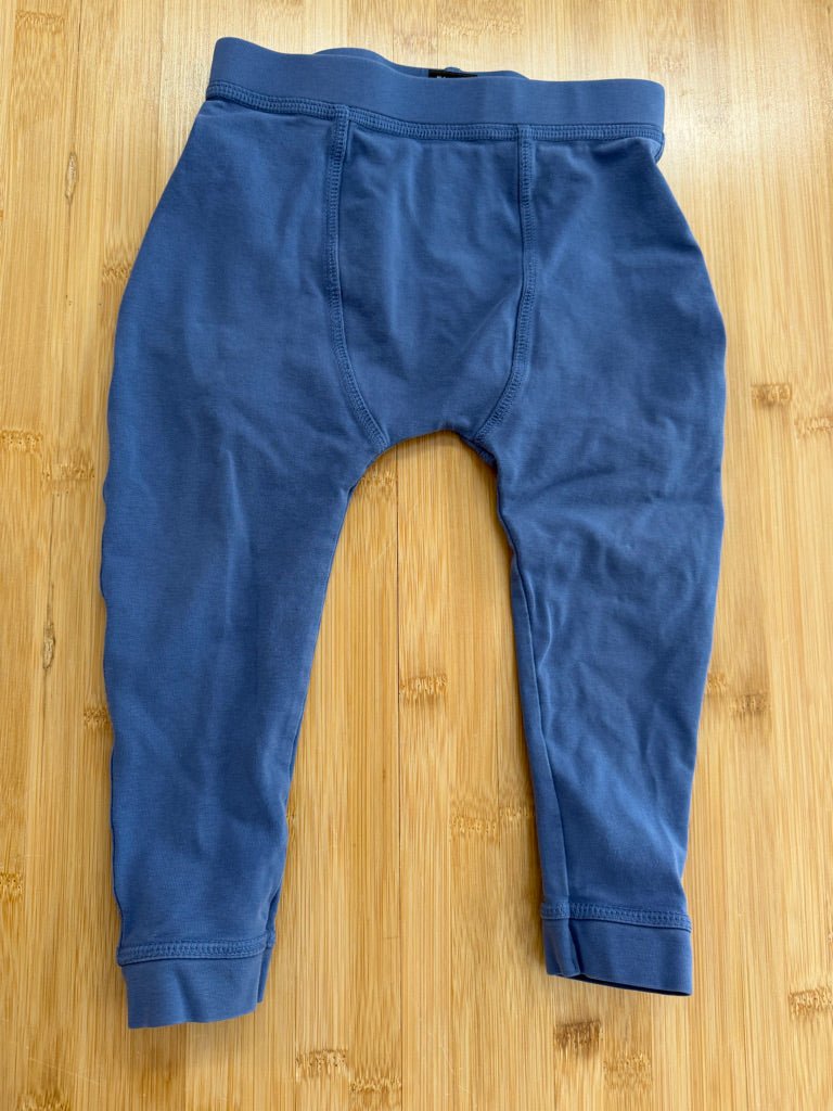 Peekaboo Beans Harem Pants 18– 24 Stone Blue - Nest and Sprout-Consignment