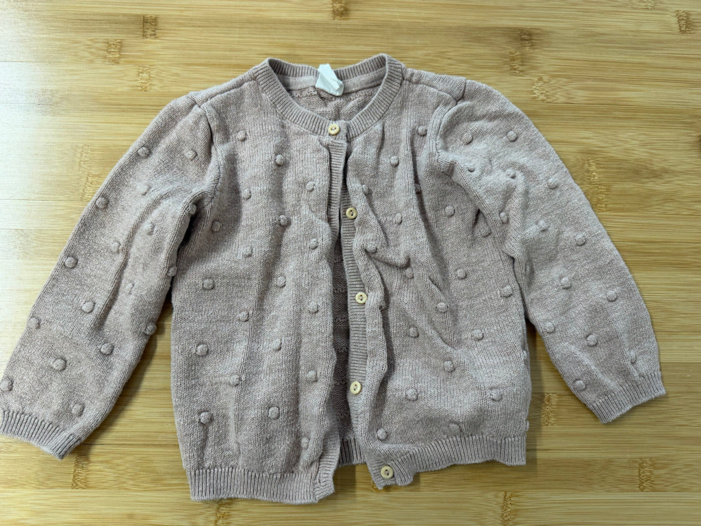 H&M Cardigan – 12M | Dusty Pink