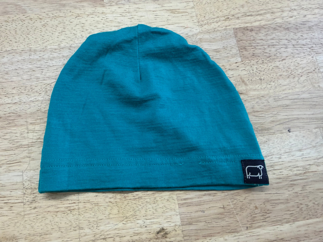 Wee Woolies Beanie – Medium | Turquoise