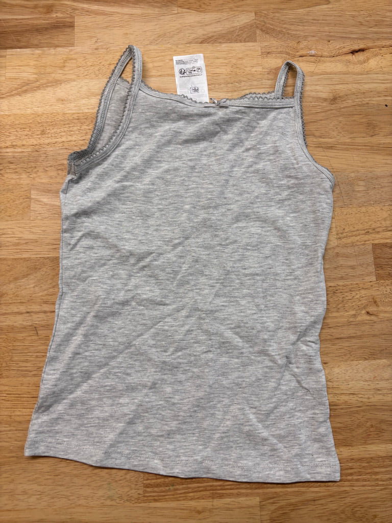 H&M Tank Top 6–8Y – Light Grey