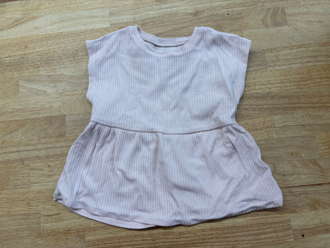 Carters Ribbed Peplum Top – Size 4T