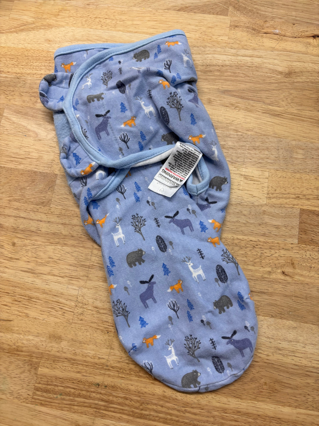 SwaddleMe Swaddle – Blue Forest – Newborn