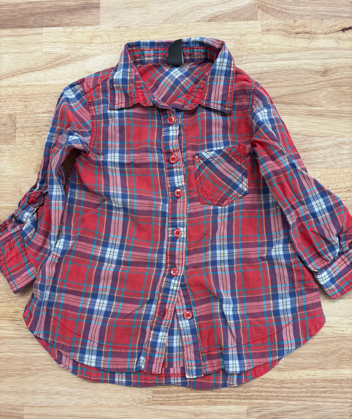 Zara 2-3 Years Button Up Shirt