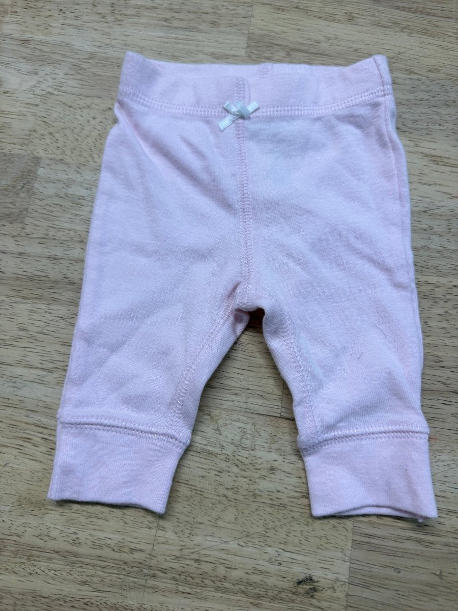 Carter's Leggings – Newborn | Pink - Nest and Sprout-Consignment