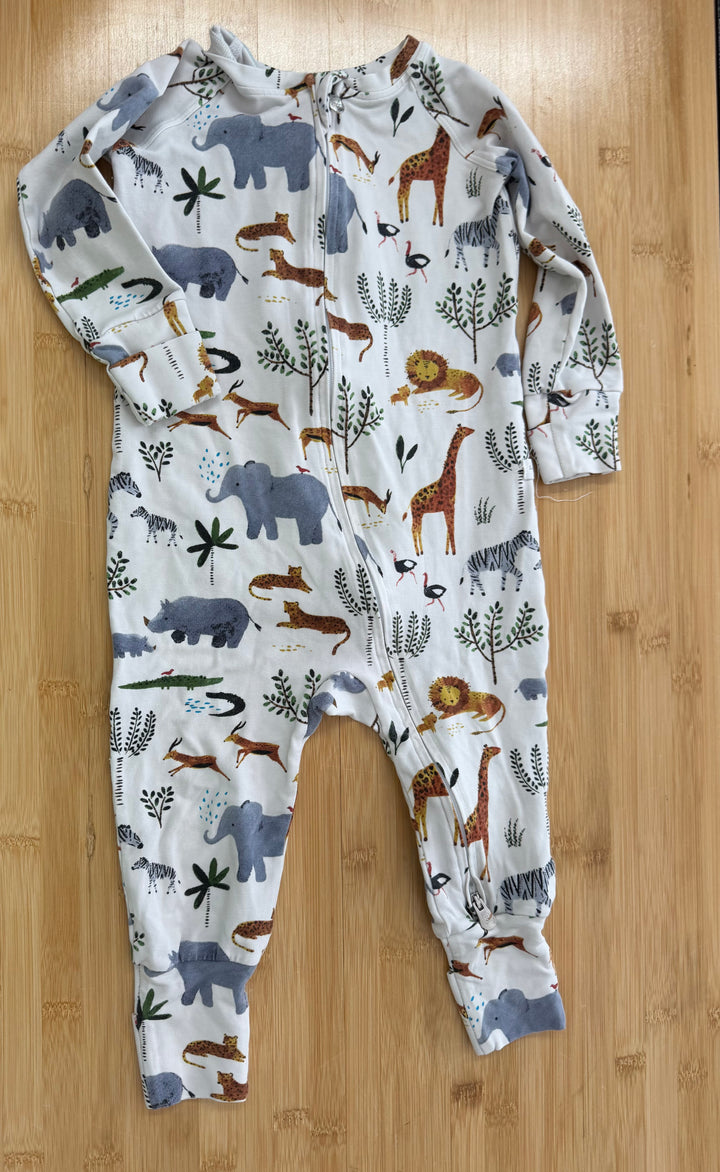 Loulou Lollipop Safari Tencel Sleeper – 18–24M | Heavier Weight Excellent